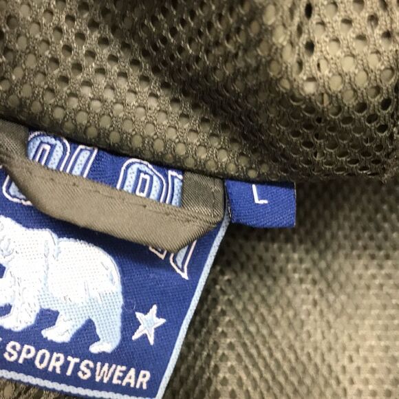 Polar Hooded Zip Up Jacket Mens Size Large Cordova Alaska - Picture 7 of 9